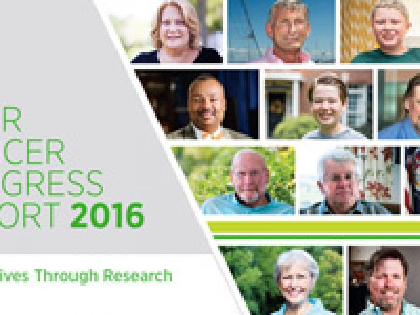 AACR Cancer Progress Report 2016: Saving Lives Through Research