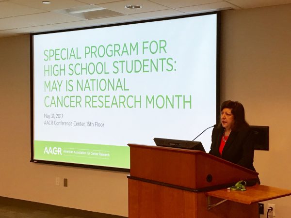 AACR Welcomes High School Students for National Cancer Research Month