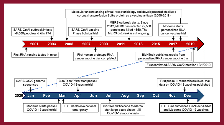 INS CCR Vaccine timeline