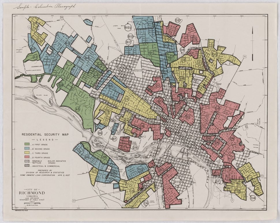 redlining map