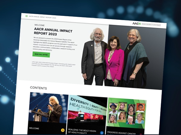 AACR Annual Impact Report 2023