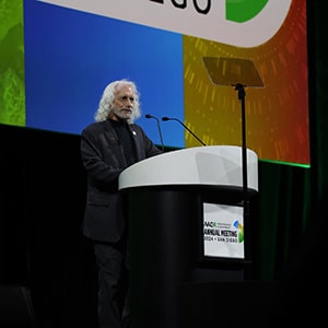 Philip D. Greenberg, MD, FAACR at the AACR Annual Meeting 2024 Opening Ceremony