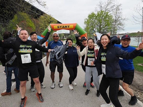 Five Kilometers, 3.11 Miles, and $240,000 for Cancer Science: Running for Research at the AACR Annual Meeting